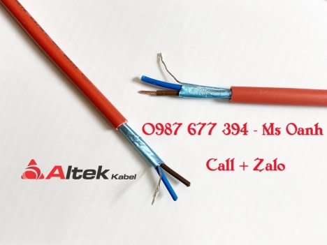 Cáp chống cháy chống nhiễu 2x2.5 Altek kabel