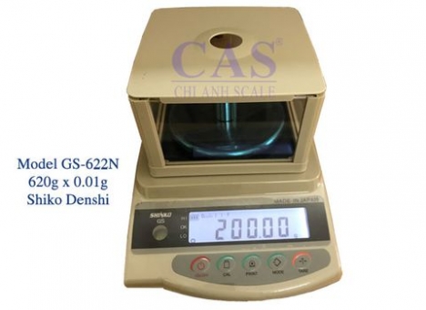 Cân phân tích 2 số lẻ GS-622N Shinko Denshi - Cân điện tử Chi Anh