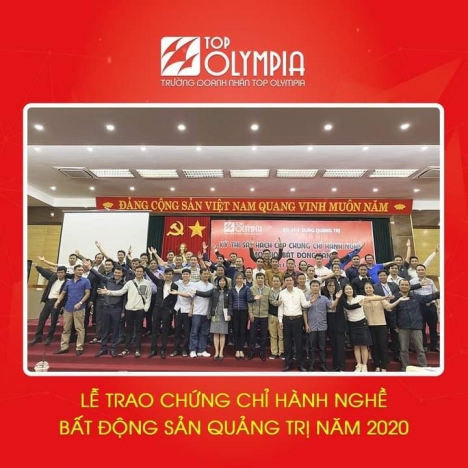 Top Olympia khai giảng khóa học BĐS tại Quảng Trị