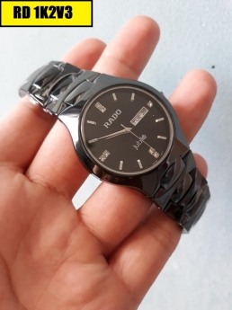 Đồng hồ nam dây đá ceramic đen cao cấp sản phẩm tuyệt vời cho phái mạnh
