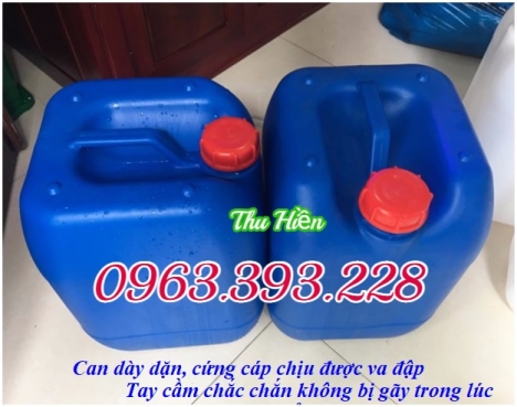 Can nhựa các loại giá rẻ, can nhựa cao cấp đựng hóa chất, can nhựa HDPE tại Hà Nội, chuyên cung cấp