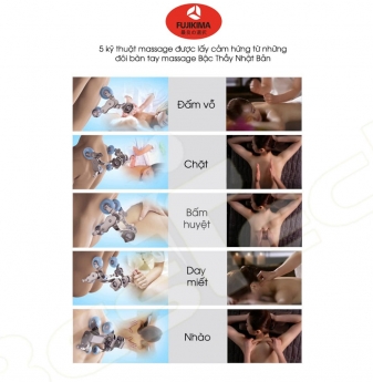 Ghế massage FUJIKIMA  FJ-B779 SỨ GIẢ SỨC KHỎE CHO MỌI NHÀ 