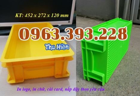 Chuyên cung cấp khay nhựa giá rẻ, khay nhựa đặc có nắp, khay nhựa tại Hà Nội, Thùng nhựa đặc B2 cao