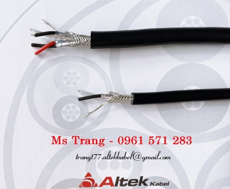 Cáp truyền thông vặn xoắn RS485 2x2x0.5- altek kabel