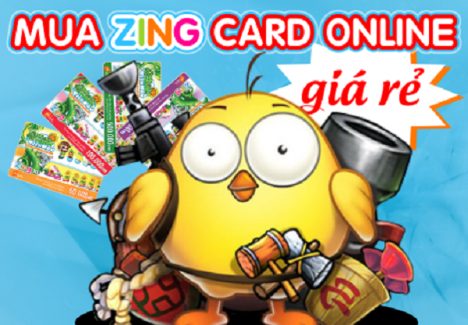 Mua thẻ Zing giá rẻ chỉ có tại Gamecard.vn