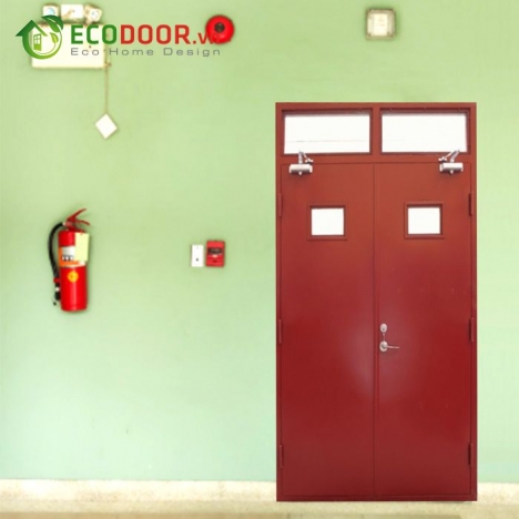 Saigondoor cung cấp và lắp đặt cửa thép chống cháy