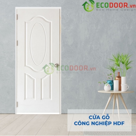 Cửa gỗ HDF giá rẻ cho phòng ngủ Saigondoor