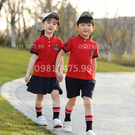 Mẫu quần áo đồng phục học sinh tiểu học đảm bảo cực chất nhìn là thích ngay