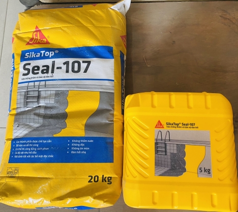 SikaTop Seal 107 (bộ 25kg) Sika Chống thấm Bể bơi, bể nước, nhà vệ sinh