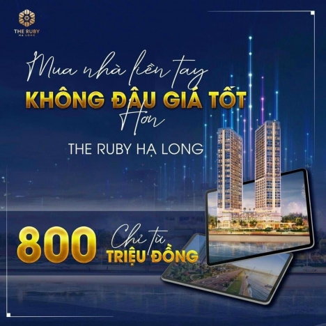 The Ruby Hạ Long – căn hộ thông minh đầu tiên tại Hạ Long
