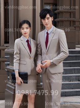 Mẫu đồng phục áo vest nam thời trang, dẫn đầu xu hướng Thu Đông 2021