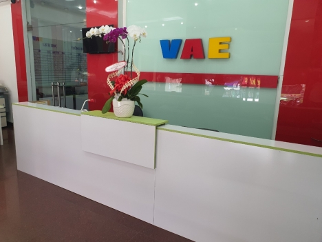 Cho thuê Văn phòng mặt tiền tòa nhà VAE Quận Tân Phú, có hầm để xe, thang máy, bảo vệ, DV vệ sinh