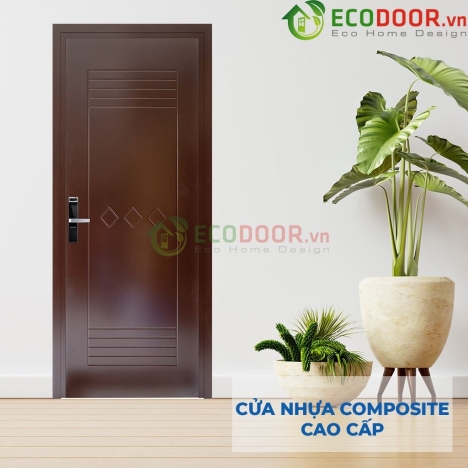 Cửa nhựa gỗ Composite cho phòng ngủ, phòng tắm giá từ 2.950.000đ/bộ