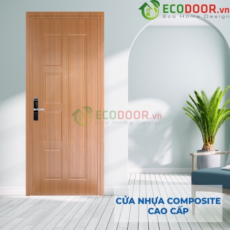 Cửa nhựa gỗ Composite cho phòng ngủ, phòng tắm giá từ 2.950.000đ/bộ