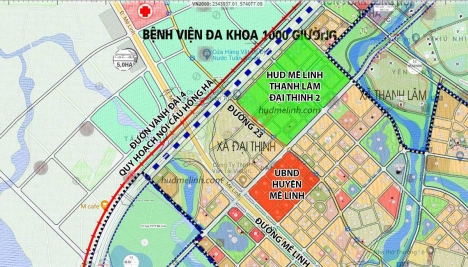 Thông tin mở bán dự án KĐT Mê Linh - Thanh Lâm - Đại Thịnh