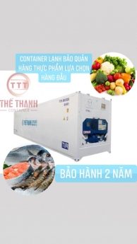 Container lạnh bảo quản thực phẩm tươi sống
