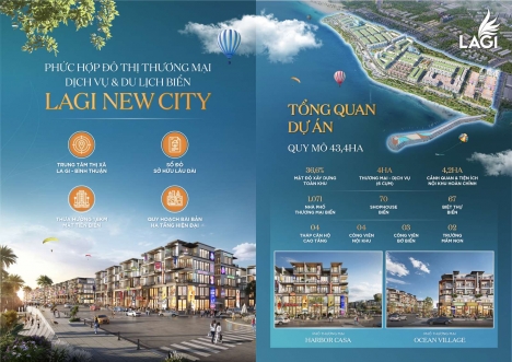 Khu đô thị lấn biển đầu tiên tại Bình Thuận,ngay trung tâm Lagi