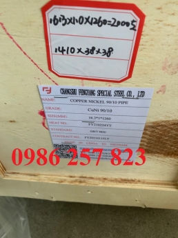 Cung cấp thép ống đồng Niken CuNi 90/10 số lượng lớn tại Hà Nội
