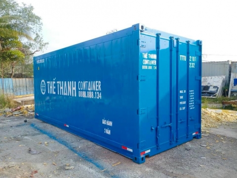 container lạnh bảo quản hải sản đóng gói