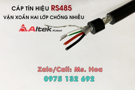 Cáp tín hiệu RS485 24AWG 1 Pair – Bảng giá mới nhất – Altek Kabel