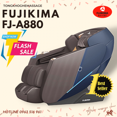 Ghế Massage Fujikima FJ A880 (FJ-A880) Ghế mát xa đáng mua nhất 2021