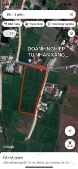 Bán đất góc 2 mặt tiền Nguyễn Thị Hẹ - 14.000m2 có 600m2 thổ cư - gần tỉnh lộ 7