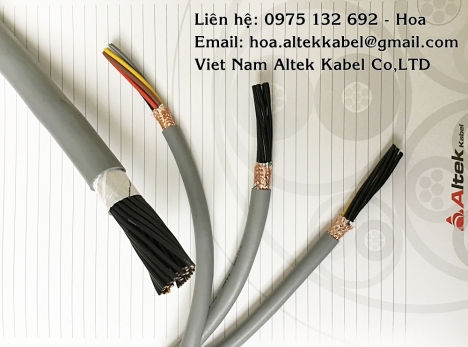 Cáp điều khiển 20x0.5 (CT-10520 và SH-10520) Altek Kabel