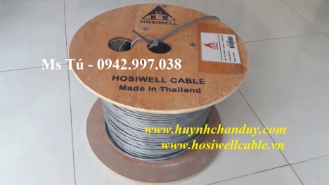 Cáp tín hiệu vặn xoắn chống nhiễu 22AWG - Hosiwell Cable/Thái Lan