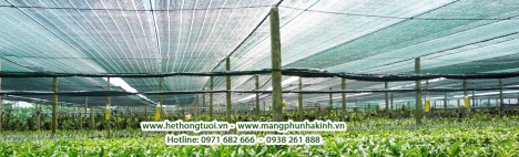 Lưới che nắng vườn lan hà nội giá tốt, lưới che giảm nắng giá rẻ, mua lưới che nắng ở đâu