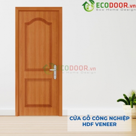 Cửa gỗ công nghiệp HDF veneer giá bao nhiêu?