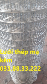 Lưới thép hàn mạ kẽm mắt 50×100, lưới thép hàn có sẵn giá tốt
