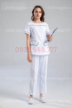 Mẫu áo y tá đẹp trẻ trung, đa dạng kiểu dáng và màu sắc