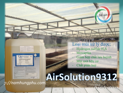 AirSolution9312 xử lý mùi hôi nhà xưởng, trạm xử lý nước thải