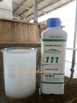 Biostreme111 khử mùi nước thải ngành giấy và bột giấy