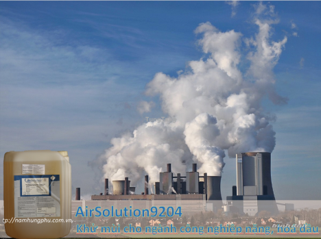 Airsolution 9204 xử lý mùi hôi dung môi, mùi nhựa