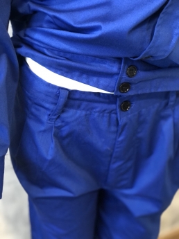 Quần áo bảo hộ lao động -màu xanh bích < Hình thật 100% >