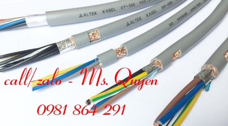 Cáp điều khiển có lưới chống nhiễu Altek Kabel 16x1.0mm2 (SH-500 16G 1.0 QMM 300/500V)