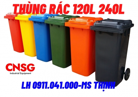 Phân phối thùng rác 120lit 240lit 660lit, thùng rác y tế, thùng rác inox giá rẻ