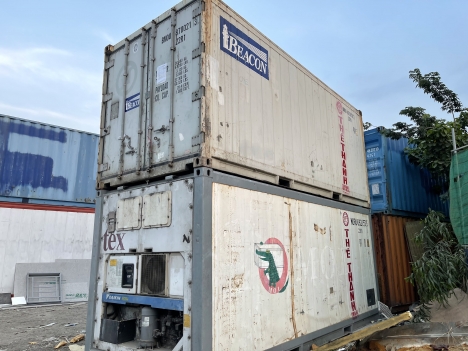 container lạnh chuyên chở hàng và làm kho