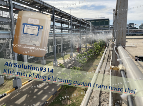 AirSolution9314 xử lý mùi hôi sau quạt hút trong chăn nuôi heo