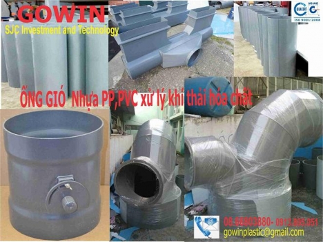 Ống gió PP -  Gia công hệ thống ống thông gió _ Công ty CP ĐT&CN Goiwn