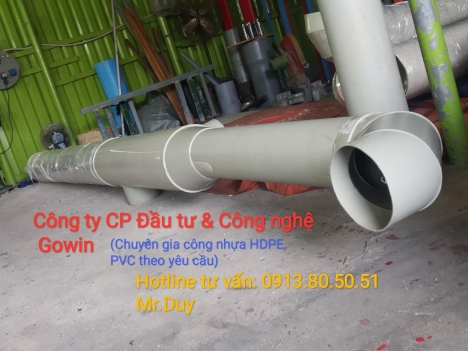Ống gió PP -  Gia công hệ thống ống thông gió _ Công ty CP ĐT&CN Goiwn