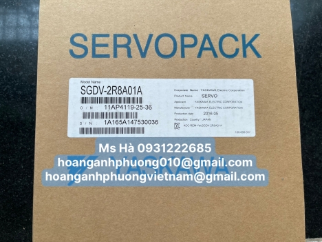 Servopack SGDV-2R8A01A Yaskawa - giá tốt hiện nay