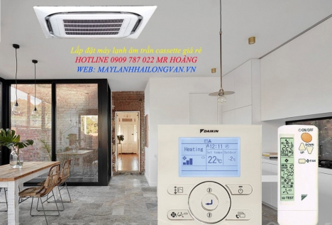 Săn giá máy lạnh âm trần Daikin cực sốc - Chỉ có tại Hải Long Vân.