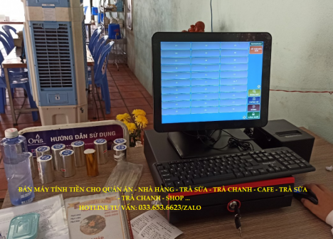 Máy tính tiền cho quán cafe, trà sữa tại Đồng Nai