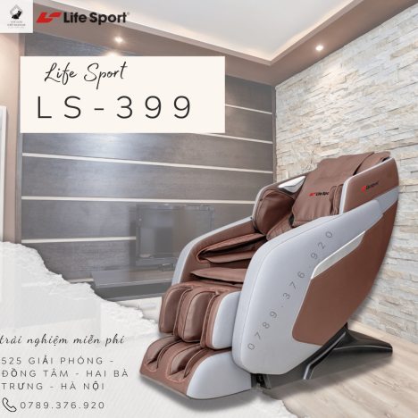 Ghế Massage LifeSport LS-399 Giá Rẻ Nhất Hà Nội