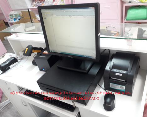 Máy tính tiền cho shop, cửa hàng tại Tiền Giang