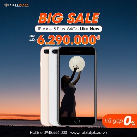 Best sale Iphone 8 plus 64g giá siêu rẻ
