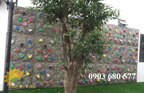 Cung cấp tường leo núi dành cho trẻ em vui chơi, vận động