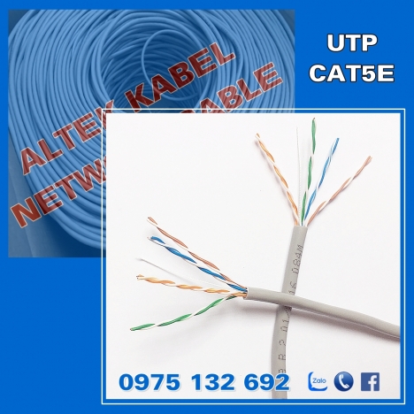 Dây cáp mạng UTP CAT6, UTP CAT5E Altek Kabel